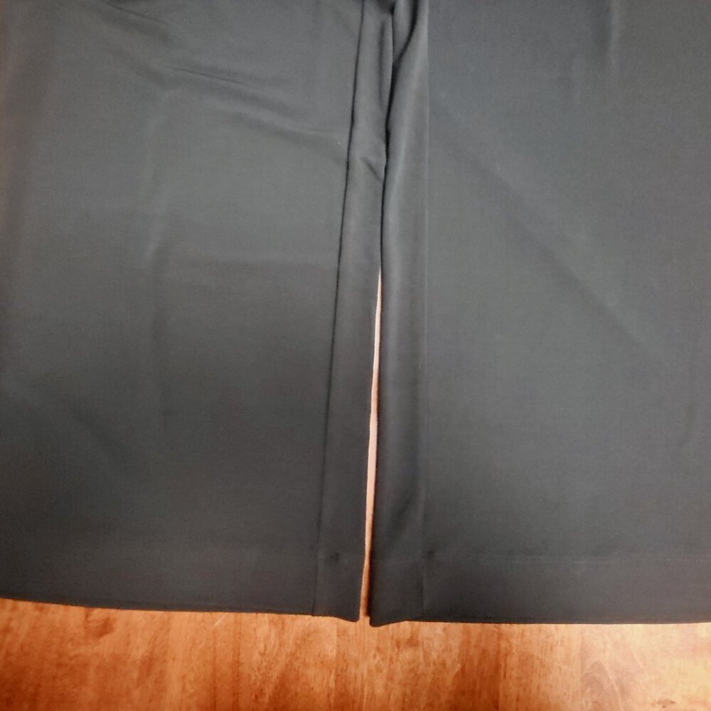 White House Black Market ~ Sz L ~ Wide Leg Black Pants ~ NWT - Picture 2 of 8